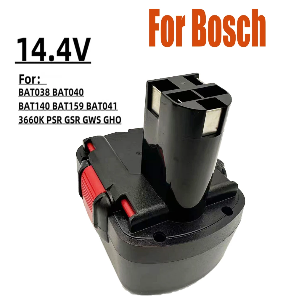 Фото  Для Bosch    Аккумулятор для электроинструмента BAT038BAT040BAT140, PSR 14.4VE-2GSR 14.4V GDS35614BAT041, 14.4В, 12800мАч, Ni-Cd №3