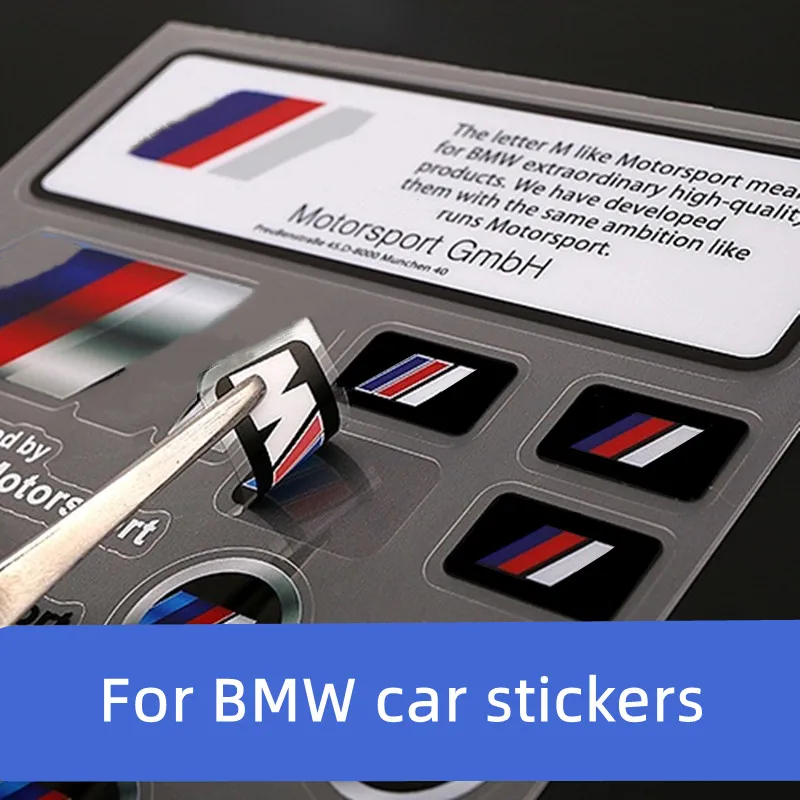 

Suitable for BMW car stickers for BMW interior boutique letter car body stickers