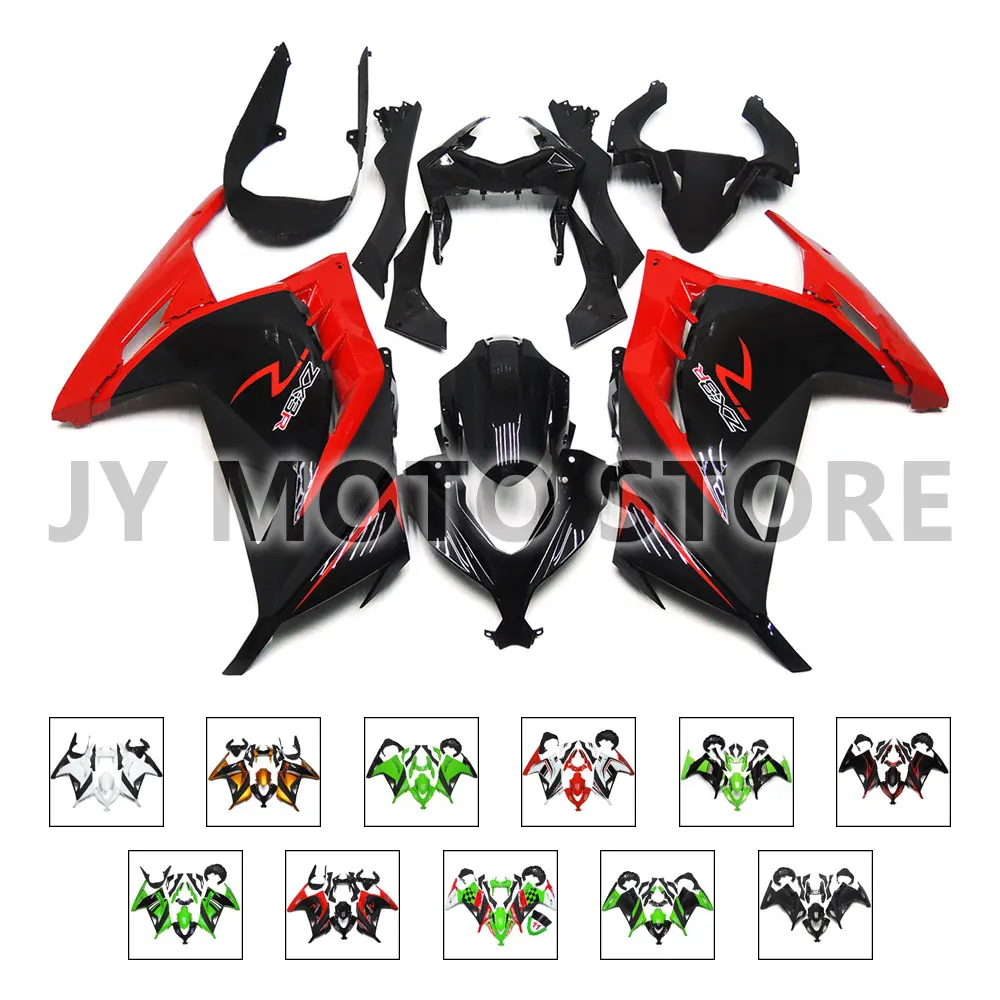 

for Kawasaki Ninja 300 NINJA300 EX300 13-17 ABS Plastic Fairing Kit Motorcycle 300 NINJA300 EX 300 Body Shell Kit 2013-2017