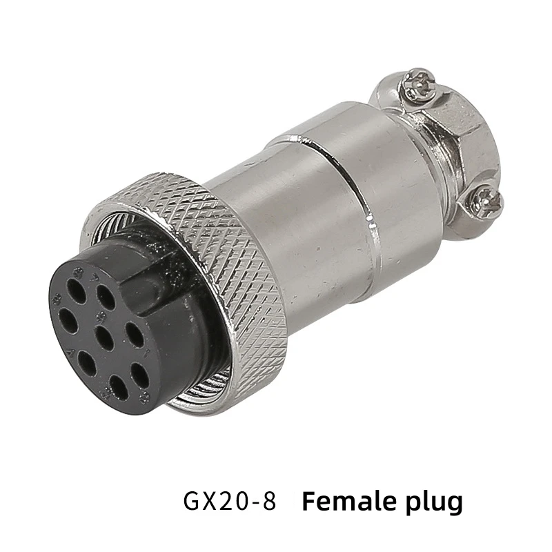 

Металлическая контргайка GX20 2/3/4/5/6/7/8/9/10/12/14 Pin 5A-10A