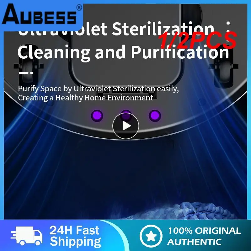 

1/2PCS In 1 Smart Sweeping Robot Home Mini Sweeper Sweeping and Vacuuming Wireless Vacuum Cleaner Sweeping Robots For Home Use