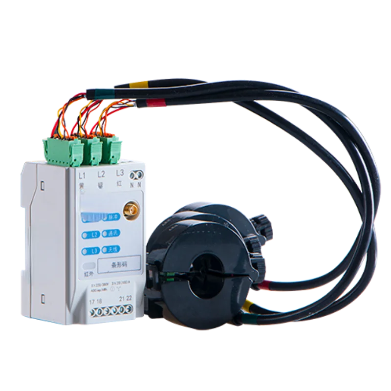 

wireless energy meter power meter RS485 with 3 split core current transformer