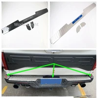 For Ford F150 2015-2021 F-150 Auto Car Styling Rear Door Trunk Fender Protector Sill Pad Cover Frame Sticker Accessories