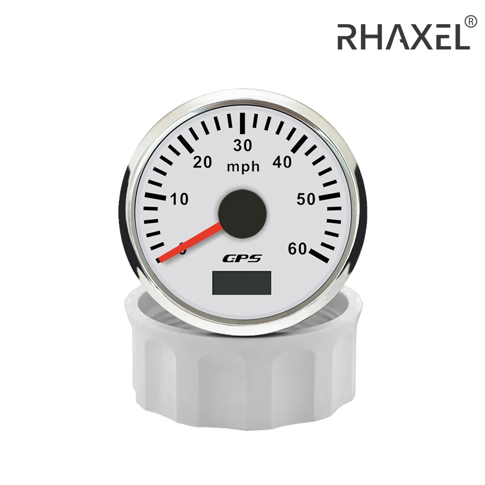 GPS-Спидометр RHAXEL универсальный 2 дюйма миль/ч 12 В 24