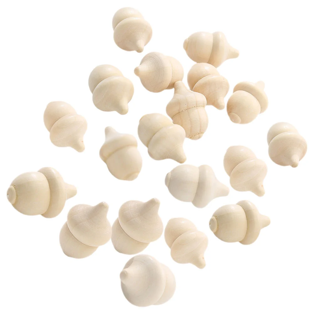 Натуральный домашний декор незаконченные безделушки желудь древесные поделки