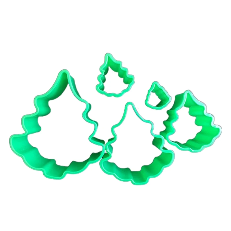 

Xmas Tree Digital Symbol Baby Pie Mould Hand Cookie Molds for Christmas Baking