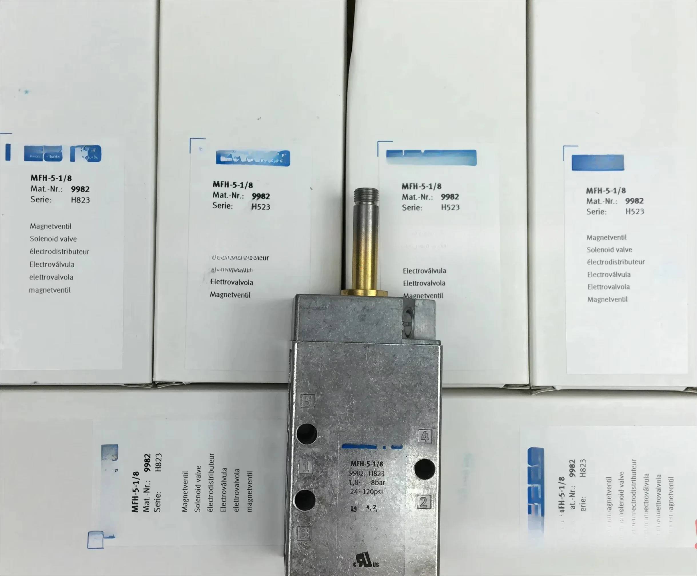 Электромагнитный клапан MFH-5-1/8 9982 MFH-5-1/4-B 15901