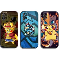 pokemon takara tomy phone cases for samsung galaxy a71 a51 4g a51 5g a52 4g a52 5g a72 4g a72 5g cases funda soft tpu