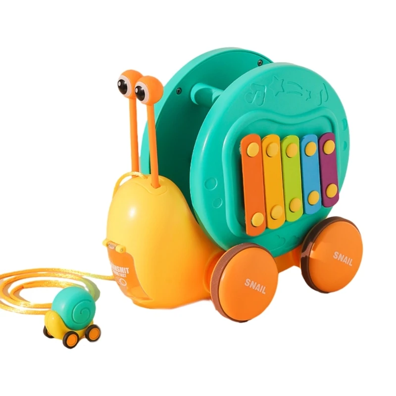 

Симпатичная игрушка для ходьбы в форме улитки для малышей с регулируемой веревочной ручкой. Помогите детям научиться ходить. для