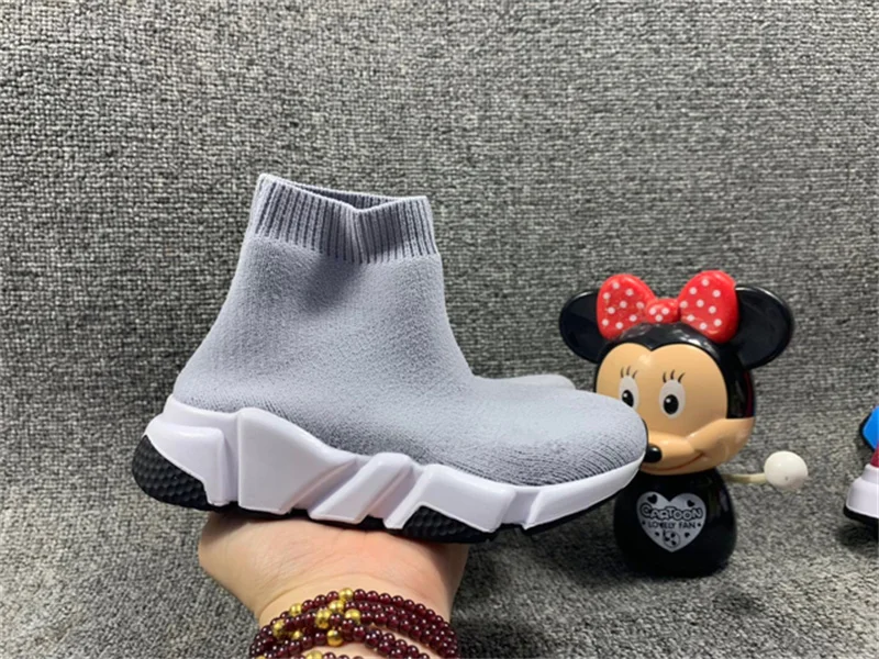 Boys Girls Casual Shoes Fashion Knit Shoes Kids Family Casual Shoes