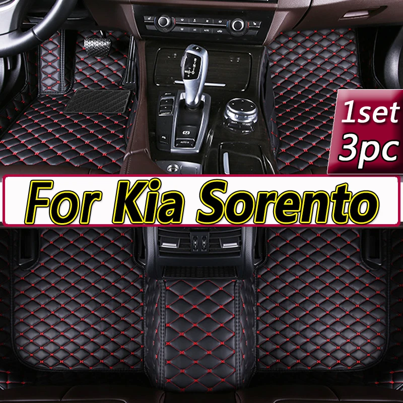

Автомобильные коврики для Kia Sorento Seven сиденья 2009 2010 2011 2012 под заказ, подкладки для ног, чехол, аксессуары для интерьера