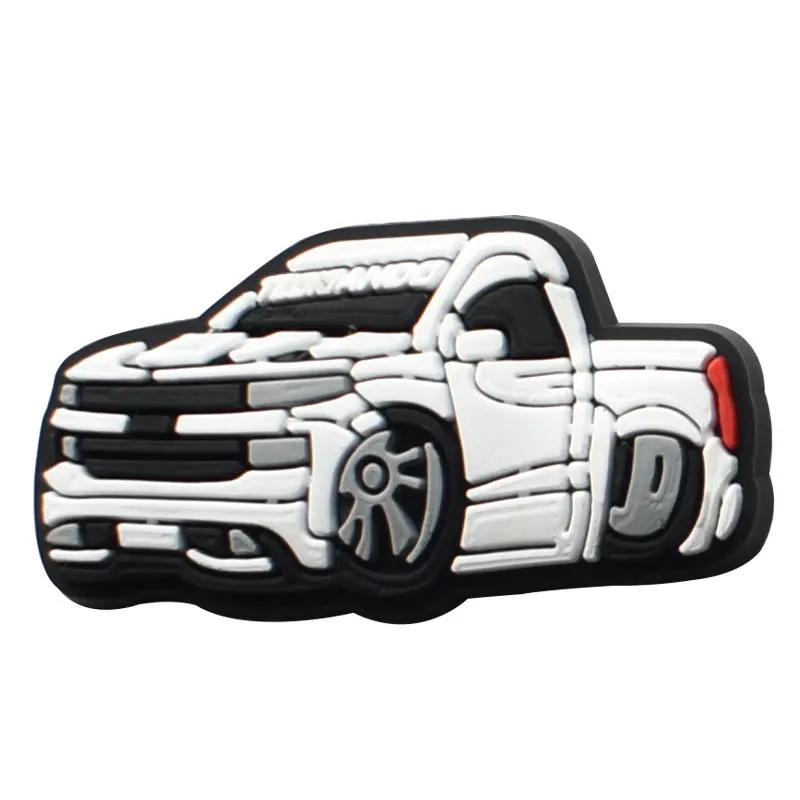 Wholesale Shoe Charms Decorations Fits for Crocs Accesorios 100 Pack Car Boys Kids Women Christmas Gifts Birthday Party Pins