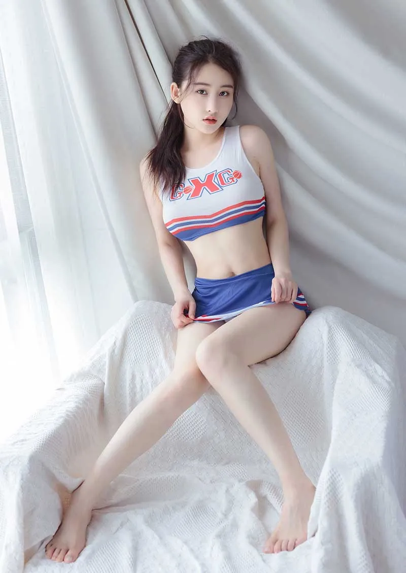 Баскетбольные футбольные колготки для чирлидинга Женский костюм косплея