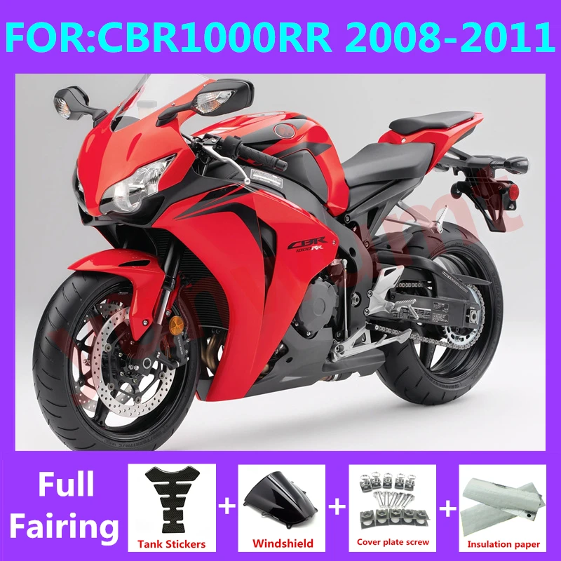 

Комплект обтекателей для мотоцикла, подходит для CBR1000RR CBR1000 08 09 10 11 CBR 1000RR 2008 2009 2010 2011