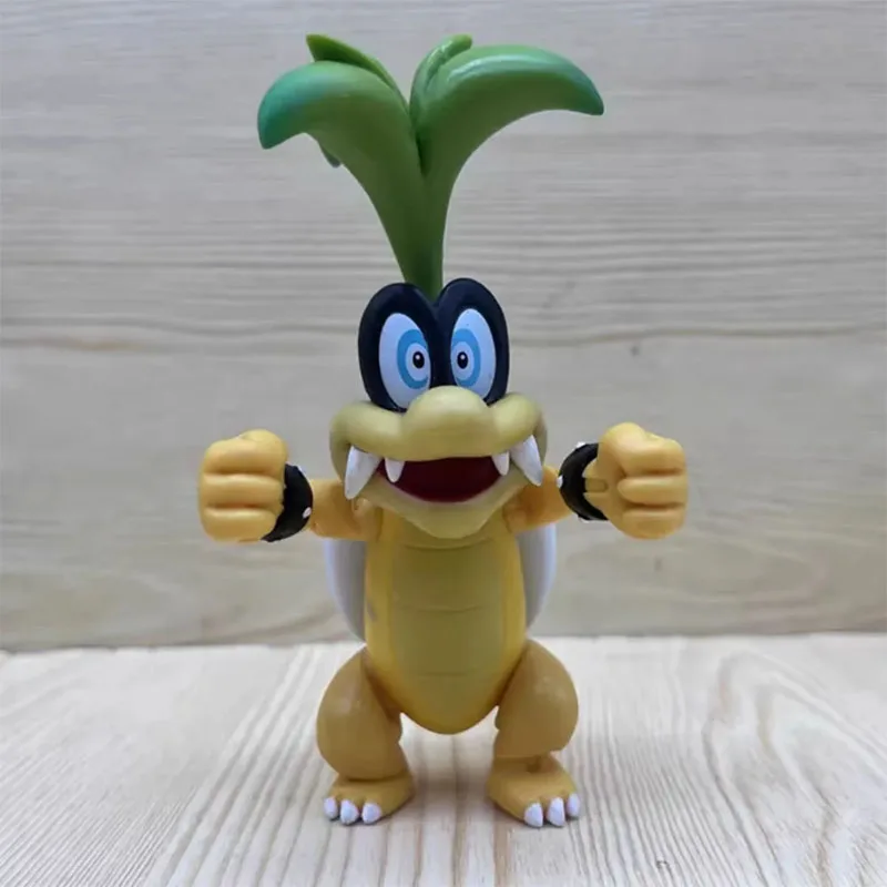 Фото Jakks Super Bros Marios Luigi Bowser, экшн-фигурки, игрушки, милые аниме-фигурки Kamek Iggy Koopa, коллекция кукол, подарки для детей №2