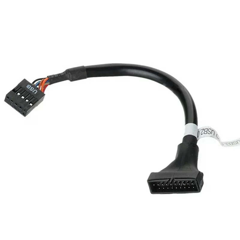 Фото Переходник-кабель с 19/20-контактным разъемом USB 3.0 (женский) на 9-контактный разъем USB 2.0 (мужской) для материнской платы №3
