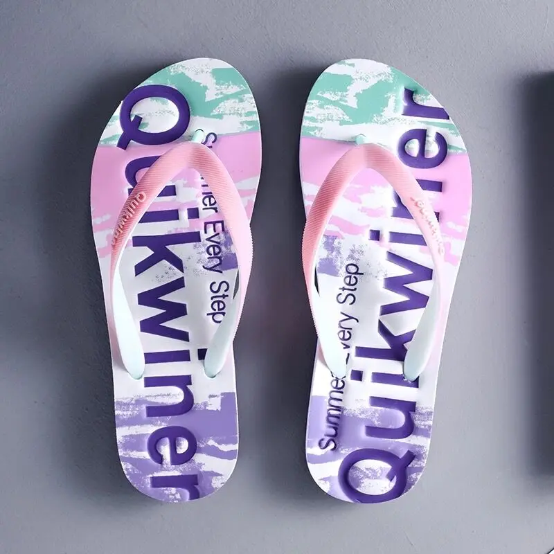

Apanzu flip flops for women ladies fashion 2023 trend Summer Outside Slippers Soft Shoes Casual Beach Flat with slides for women