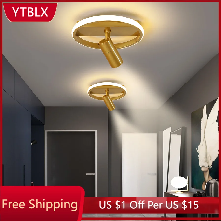 

Современные светодиодные потолочные лампы, осветительная панель для столовой, спальни, гостиной, комнатные светильники для коридора, декор...