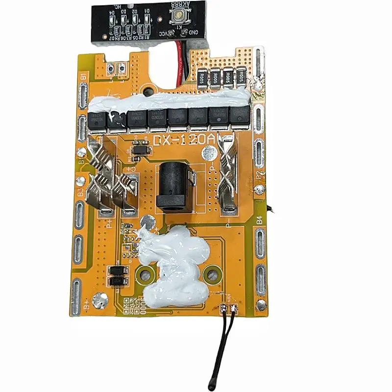 

Угловая шлифовальная машина с боковым освещением 21 В 8MOS, электрические ножницы, молоток для Makita 18650 с защитной пластиной.