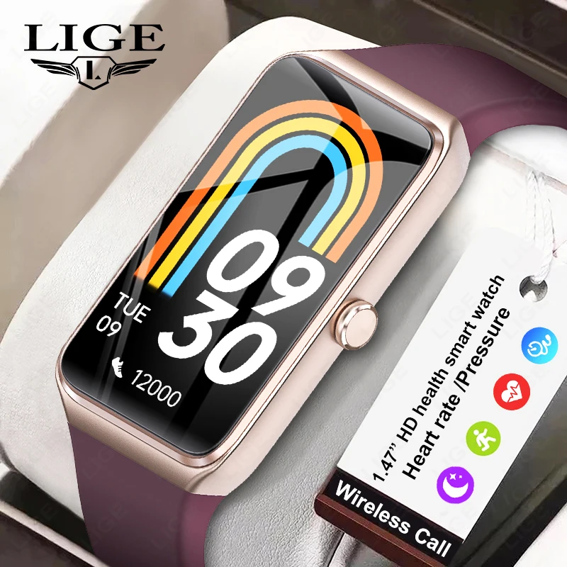 Смарт-часы LIGE с Bluetooth цвет в ассортименте