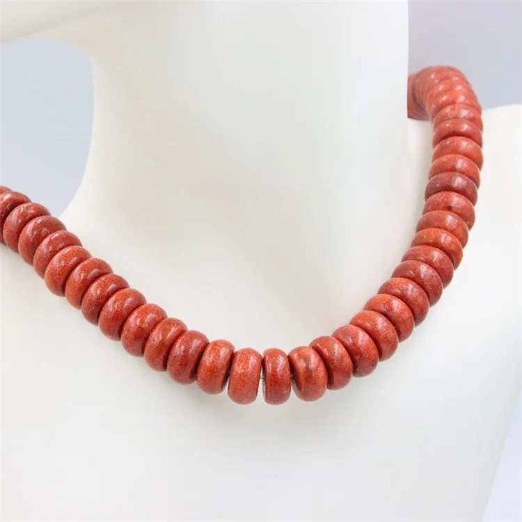 

Fashion Natural Material Sea Coral Abacus Beads Good Quality Charms For Jewelry Making DIY Tribal Necklaces Earrings Accessories