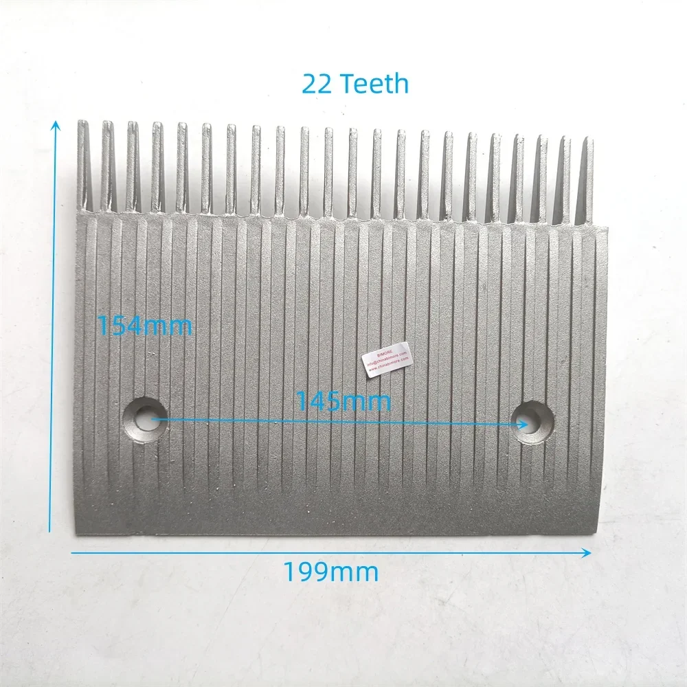 1 лот SFR 247416 Гребень для эскалатора Алюминий 22T DAW-A 305004 N Матовая поверхность L199мм Ш