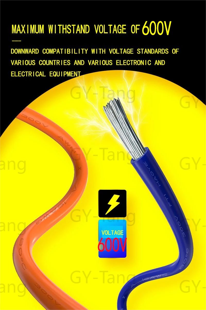 Beteno 16-30AWG 600 В Силиконовый провод Луженая медная электронная проволока -