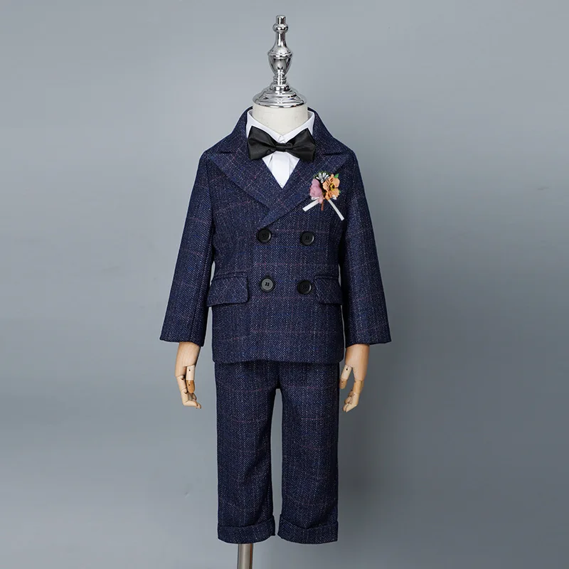 Японское платье на день рождения для мальчиков 1 года детская куртка принца жилет