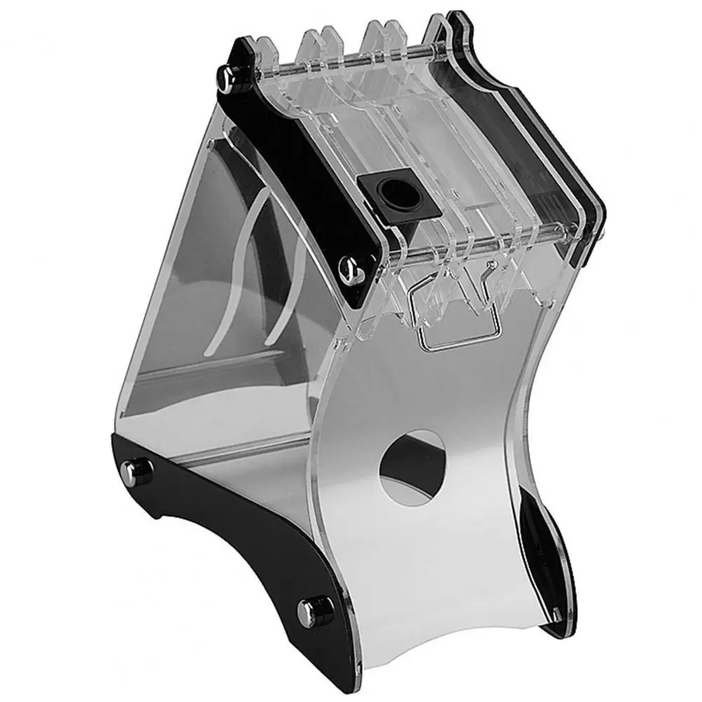 

Кухонный стеллаж для хранения Изысканная износостойкая портативная столовая посуда с прозрачным видением аксессуары для кухонных ножей