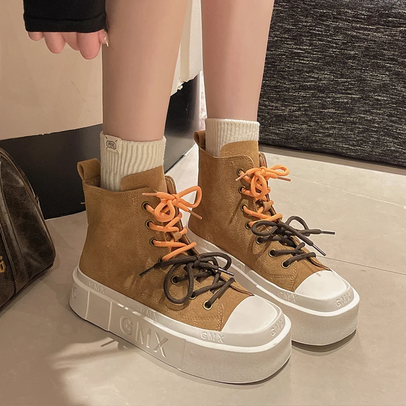 Повседневная женская обувь осенние универсальные сабо Modis на платформе осень