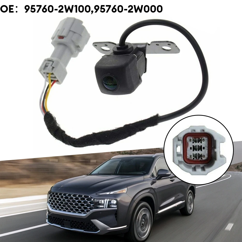 

Car Rear View Camera Backup Reversing Camera Replacement 95760-2W000 For Hyundai Santa Fe 2013-2016 957602W000 Parking Assist