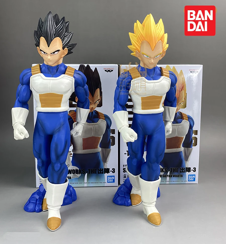 

Original Banpresto Dragon Ball Solid Edge Works Vegeta Super Saiyan Anime Action Figure Collectible Model Doll Toy Figurals 21CM