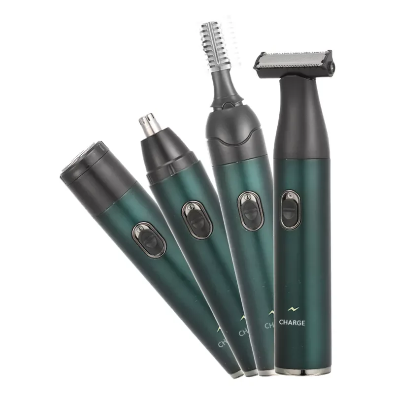 

NEW2023 4 in 1 USB Charging Hair Shaver Nose Hair Trimmer Grooming Beard Eyebrow Nose Safe Clean Beauty Health Tools Bikini Face