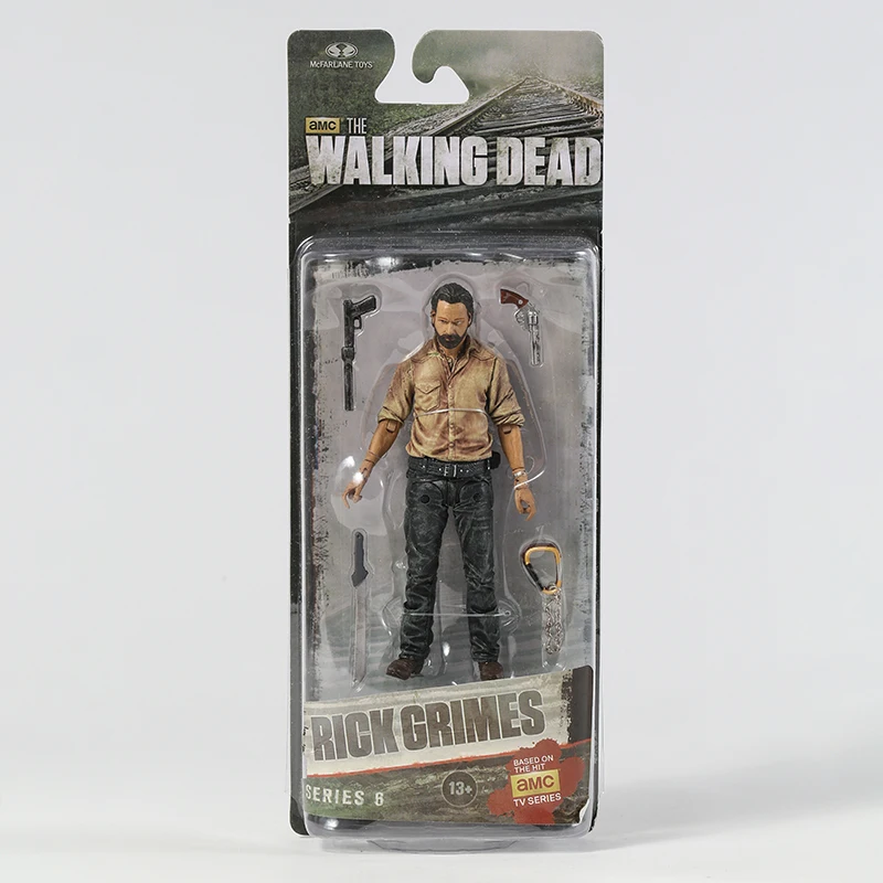 Игрушки McFarlane экшн-фигурка Ходячие мертвецы Абрахам Форд Bungee Walker Rick Grimes