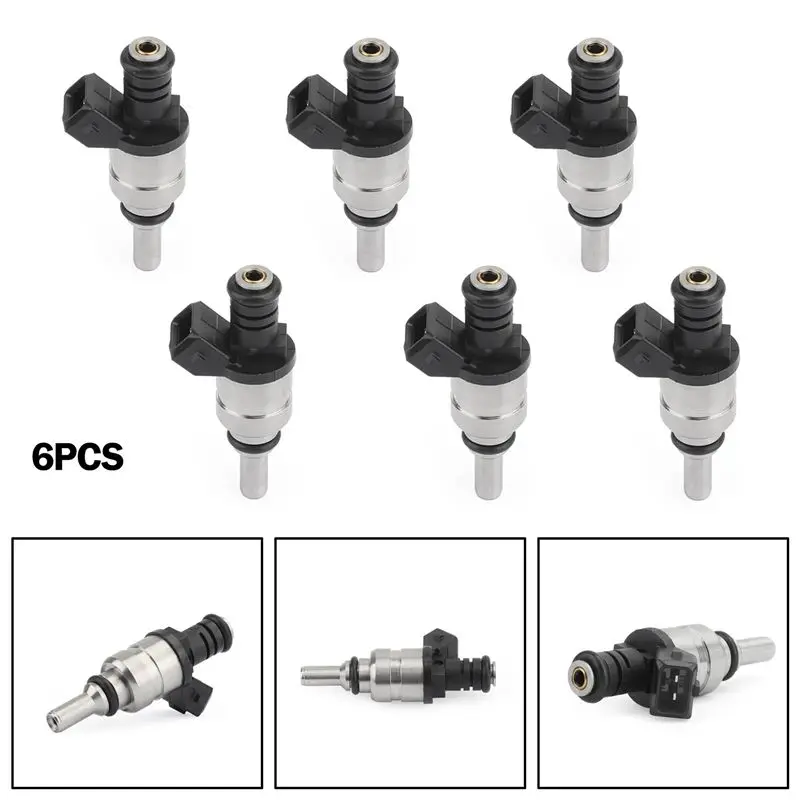 Фото Топливные форсунки A10E-6Pcs (6 шт.) 1427240 для BMW E46 E39 X3 Z3 Z4 3 5 Siemens Deka, сбалансированные по расходу, для двигателя 2.5L 13537546244 1439800 Pa №3