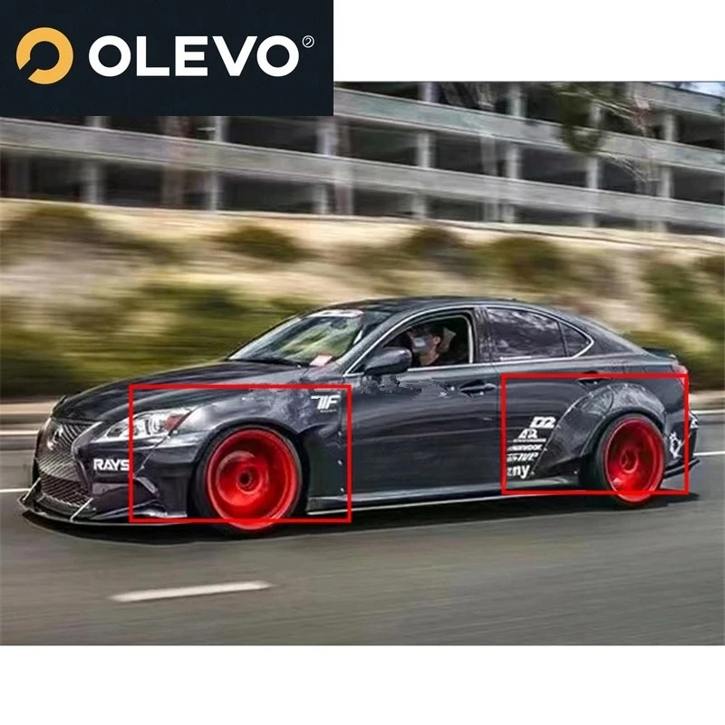 Фото Новый для Lexus IS IS250 IS300 2006-12 2013-2017 передний задний бампер, широкий комплект кузова, аксессуар для заднего и переднего крыла №4