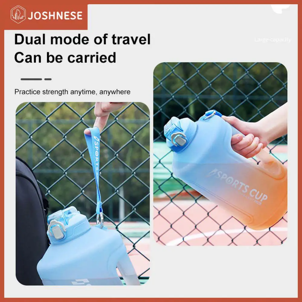 

Space Cup 1500ml Portable Sport Bottle Water Bottle Outdoor Accessory Plastic Kettle Silicone Seal Safe Kettle 3800ml Durable