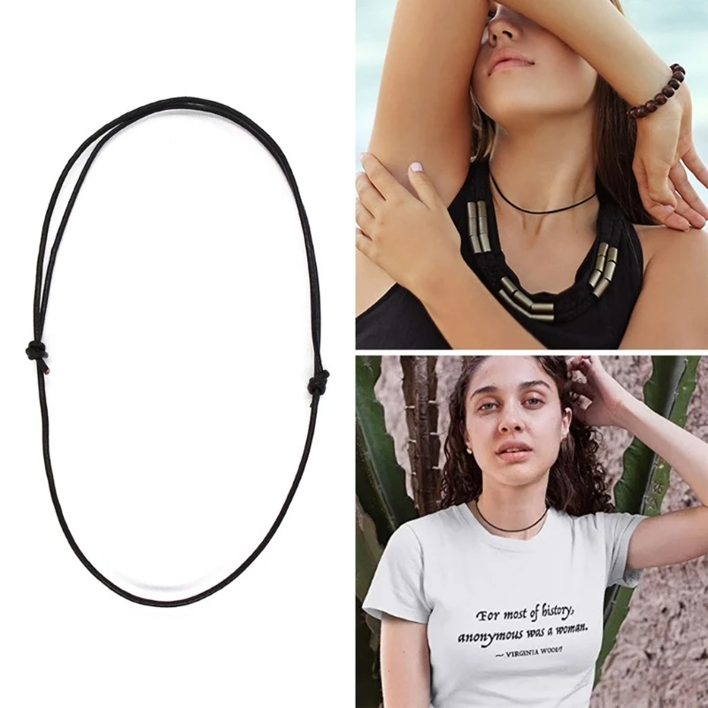 

Y51E Necklaces Rope Long Cords Necklace Cords Jewelry Making Supplies for Jewelry