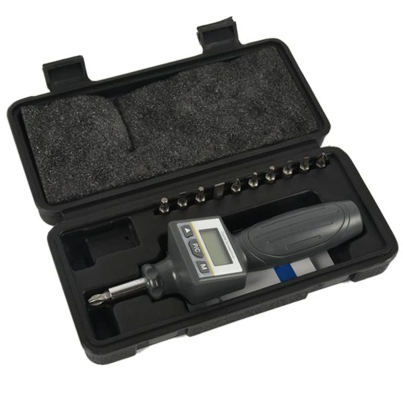 

ENS-R-2 Preset Digital Torque Screwdriver Adjustable Torque Screwdriver Digital Torque Tester, Fastener Installation