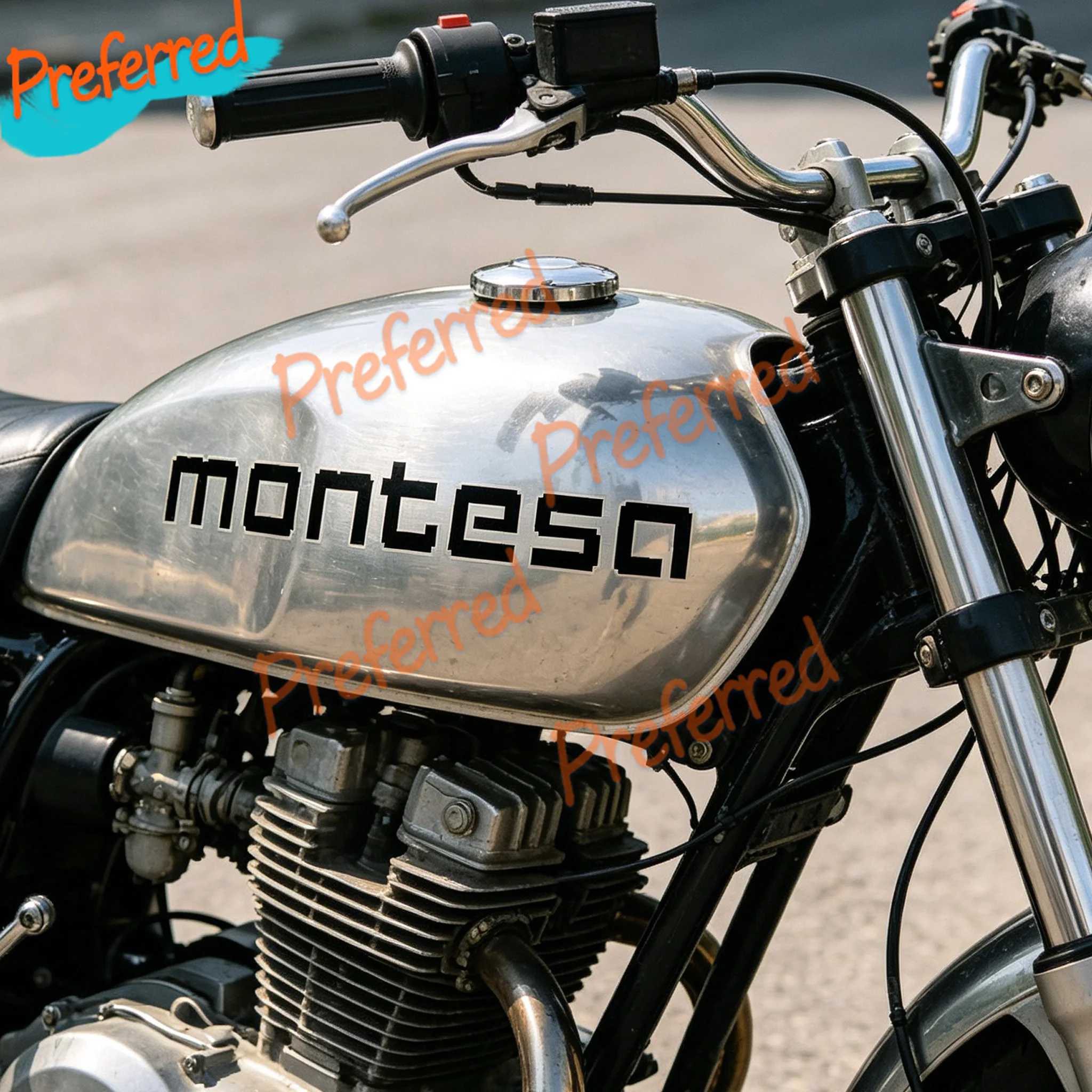 Фото 2 наклейки Montesa Decal Stickers Twinshock Trials Cota Motocross Enduro Bultaco Ossa, настраиваемые в любом размере — без фона №3