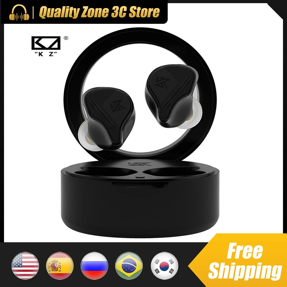 

TWS-стереонаушники KZ VXS с поддержкой Bluetooth 5,2 и системой ШПД