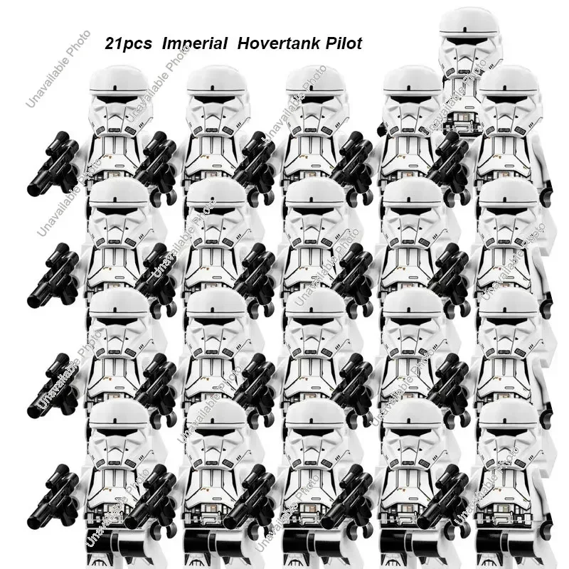 Горячие игрушки 21 шт./компл. скидка Troopers 501st Star Wars клонирующий легион командир