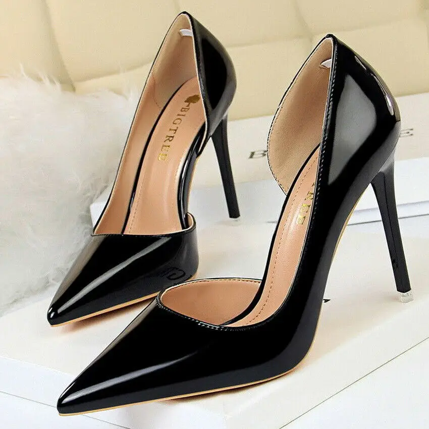 

Туфли-лодочки женские, заостренный носок, высокий каблук-шпилька, сандалии для вечеринки