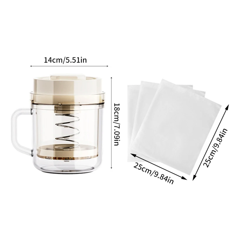 Кофе йогурт сырный фильтр самодельный греческий соевое молоко сыр