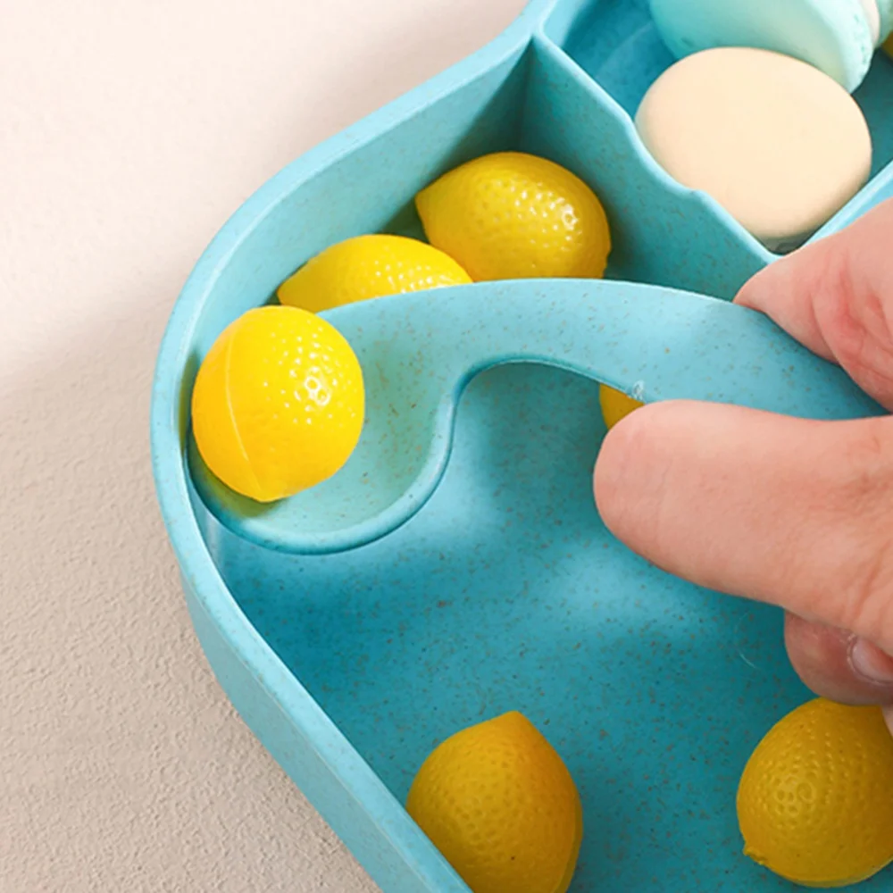 Набор детских обеденных тарелок для малышей детей взрослых лоток из пшеничной