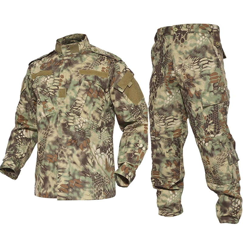

Army Military Airsoft Tactical BDU Uniform Kryptek Mandrake Camouflage Battlefield Suit Airsoft Paintball Shirt Hunting Clothing
