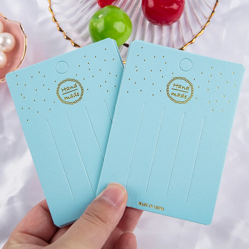 

Позолоченные заколки для волос, прямоугольные картонные заколки для волос, картонные заколки для украшений, 50 шт.