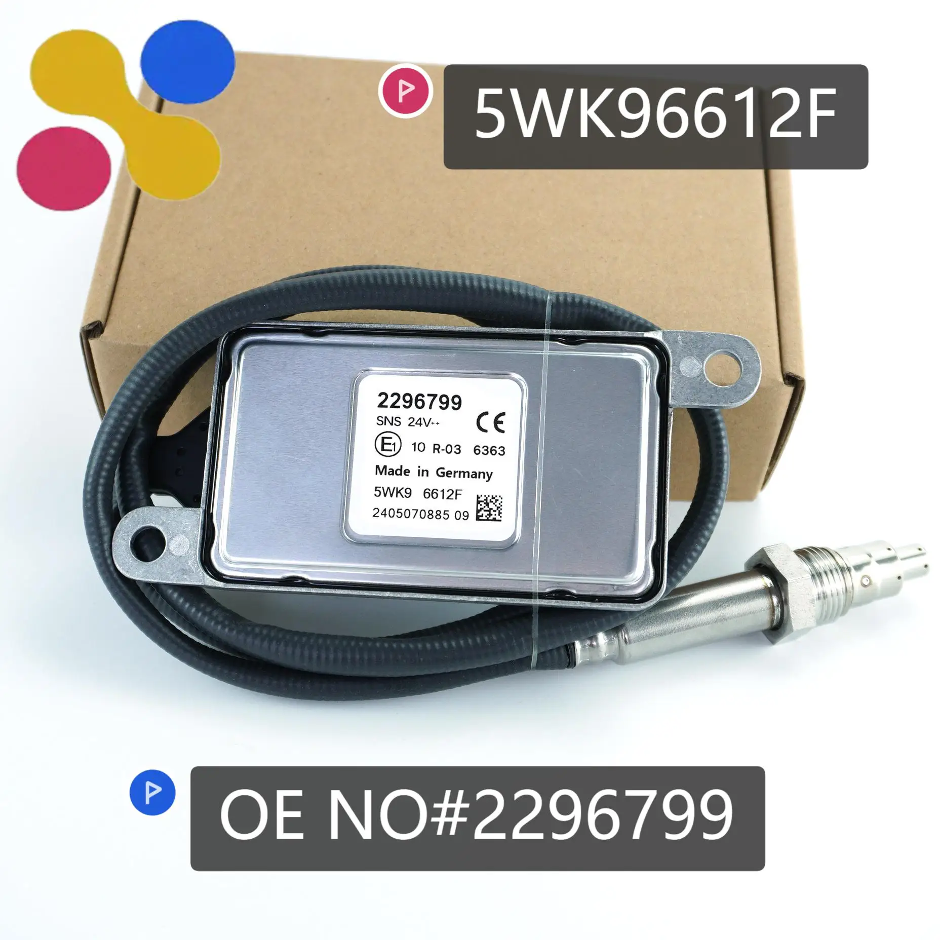 5WK9 6612F 2296799 НОВИНКА ДЛЯ Scania датчик nox 5WK96612F Датчик азота и кислорода для