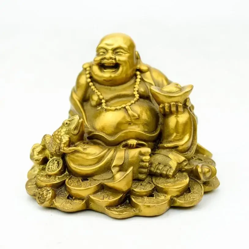 Монета из чистой меди Золотая жаба сумка Будды Юаньбао предметы интерьера