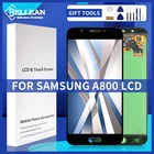 5,7 дюймовый протестированный OLED-дисплей A800 для Samsung Galaxy A8 2015, ЖК-дисплей с сенсорным дигитайзером A800F A8, замена в сборе